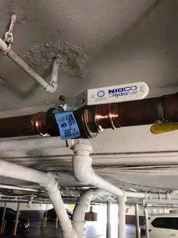Copper pipe repair and valve work for Water Line Repair in Mason